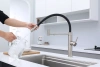 Смеситель для кухни Paulmark GANYMEDE Ga213199-BS, с подключением к фильтру, сталь